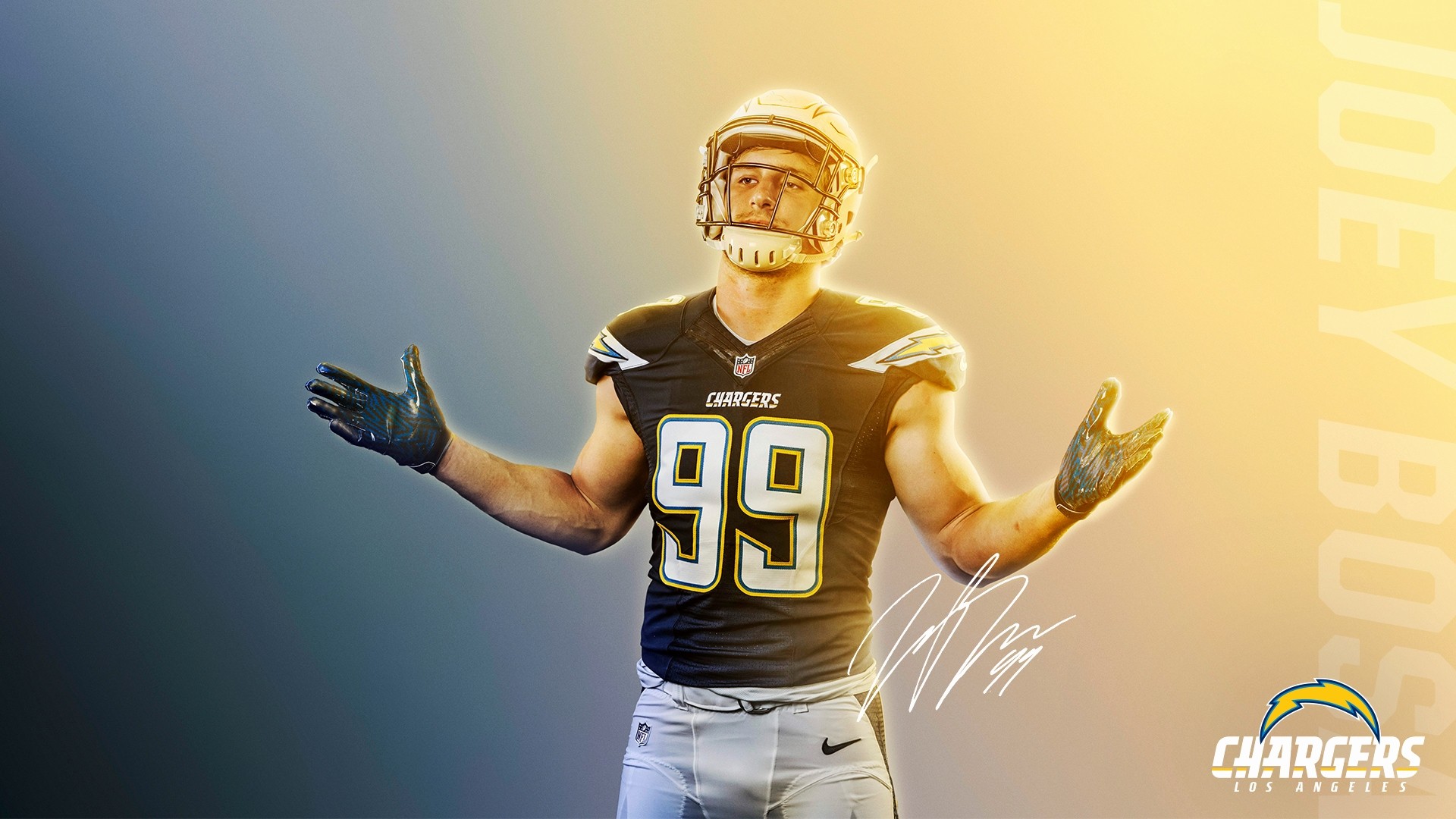 Chargers player Joey Bosa